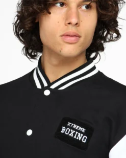 XTREME BOXING - Felpa college da uomo nera