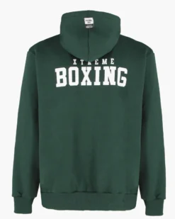 XTREME BOXING - FELPA CON CAPPUCCIO VERDE DA UOMO
