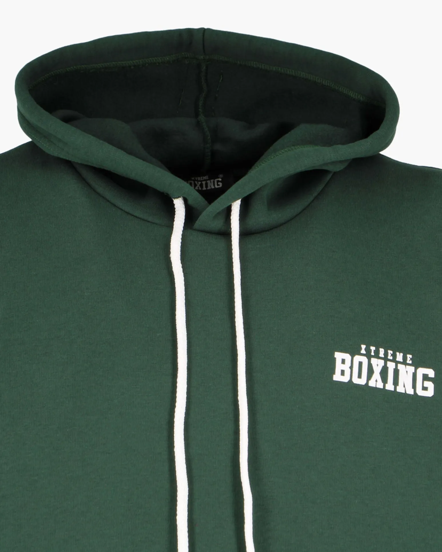 XTREME BOXING - FELPA CON CAPPUCCIO VERDE DA UOMO
