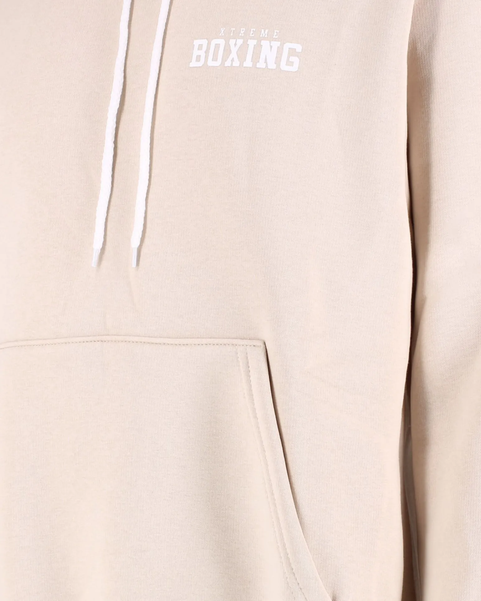 XTREME BOXING - FELPA CON CAPPUCCIO SABBIA DA UOMO