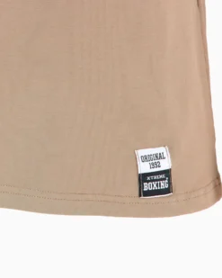 XTREME BOXING - TSHIRT CAMEL DA DONNA CON LOGO GLITTER