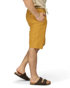 YELLOW DOG - BERMUDA DA UOMO OCRA TASCA AMERICA CON LACCIO