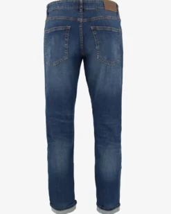 YELLOW DOG - Jeans 5 tasche denim scuro da uomo