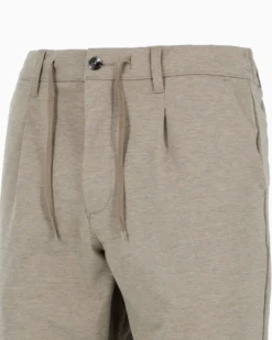 YELLOW DOG - Pantalone tasca america beige da uomo