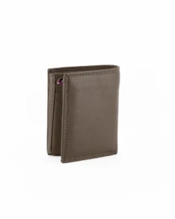 YOU YOUNG COVERI - Portafoglio taupe in VERA PELLE da donna